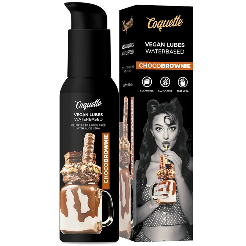 COQUETTE CHIC DESIRE - PREMIUM EXPERIENCE LUBRICANTE VEGANO CHOCOBROWNIE 100ML COQUETTE COSMETICS