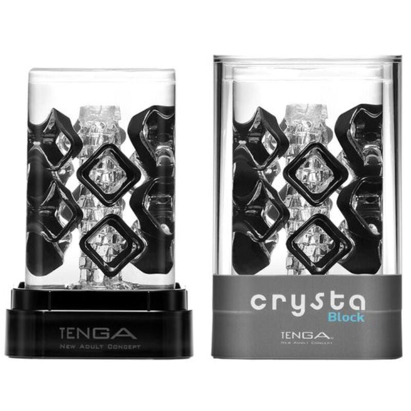 TENGA - CRYSTA MASTURBADOR MASCULINO BLOCK TENGA