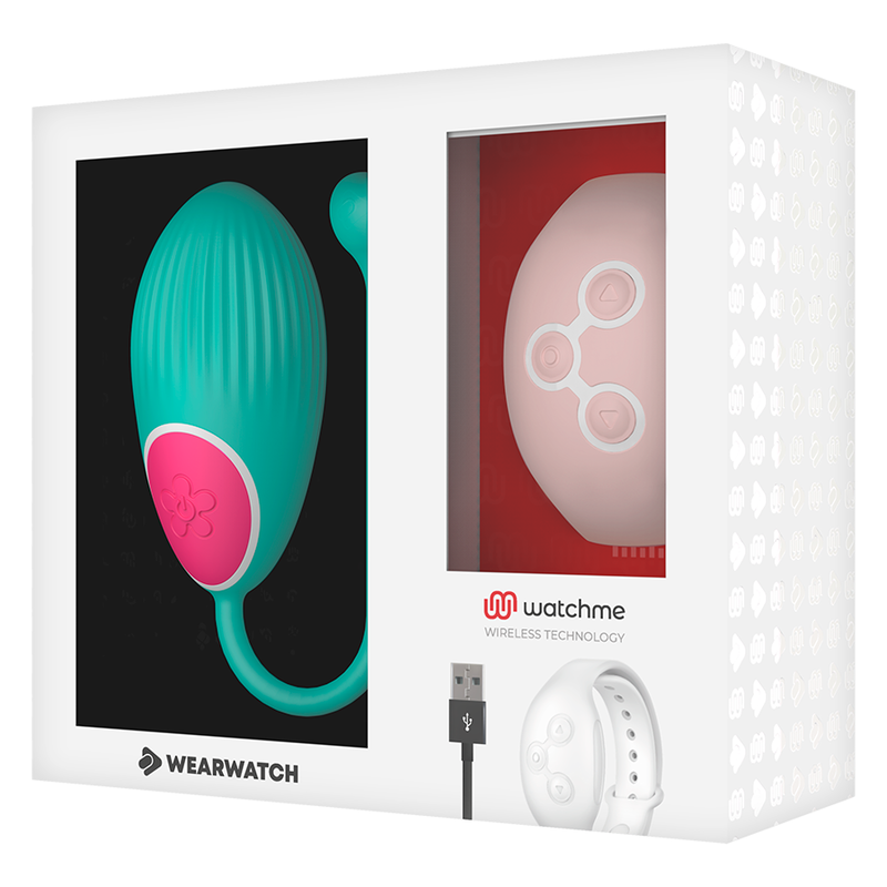 WEARWATCH - HUEVO CONTROL REMOTO TECHNOLOGY WATCHME AGUA MARINA / ROSA WEARWATCH