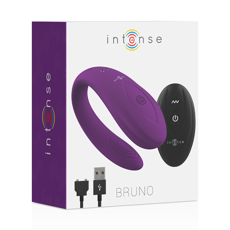 INTENSE - BRUNO PARTNER DOBLE PLACER LILA INTENSE COUPLES TOYS