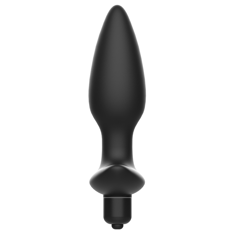 ADDICTED TOYS - MASAJEADOR PLUG ANAL CON VIBRACIÓN NEGRO ADDICTED TOYS
