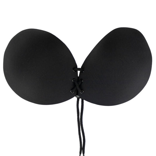 BYE-BRA - SUJETADOR ADHESIVO ENTRELAZADO NEGRO COPA A BYE BRA - BRAS