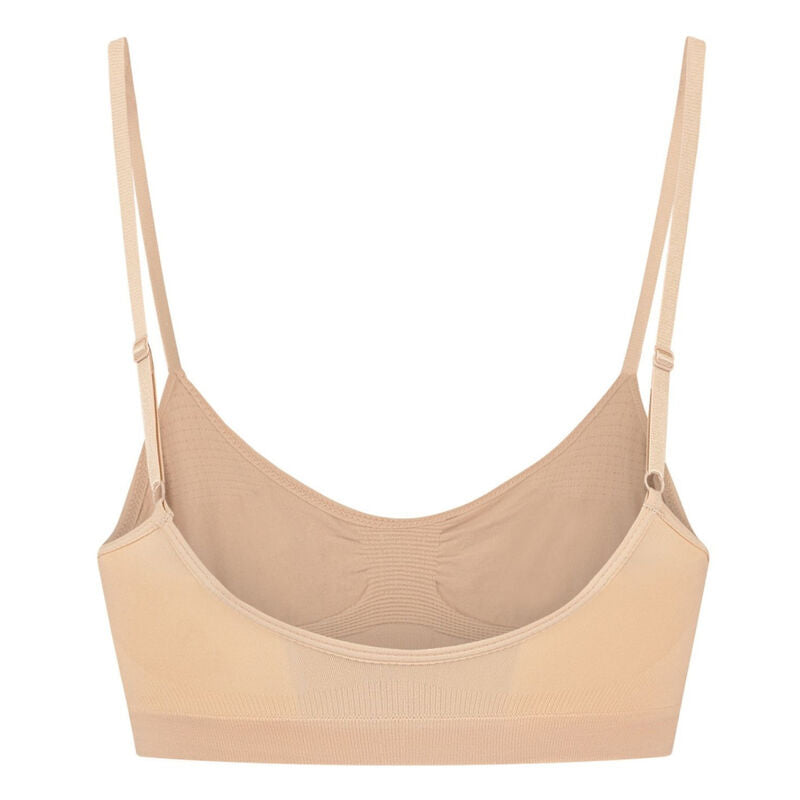 BYE-BRA - MEDIUM CONTROL SUJETADOR SIN COSTURAS NEGRO TALLA XL BYE BRA - BRAS