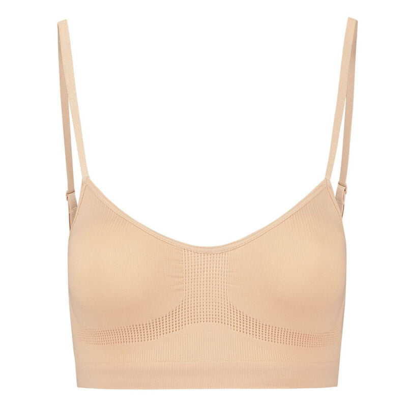 BYE-BRA - MEDIUM CONTROL SUJETADOR SIN COSTURAS NEGRO TALLA XL BYE BRA - BRAS