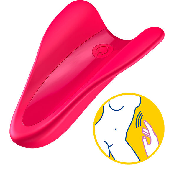 SATISFYER - HIGH FLY VIBRADOR DEDAL FUCHSIA SATISFYER VIBRATOR