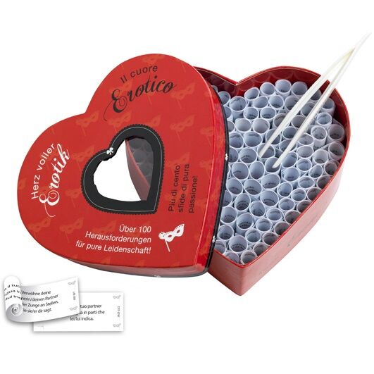 TEASE & PLEASE - HERZ VOLLER EROTIK & IL CUORE EROTIC ROJO TEASE&PLEASE