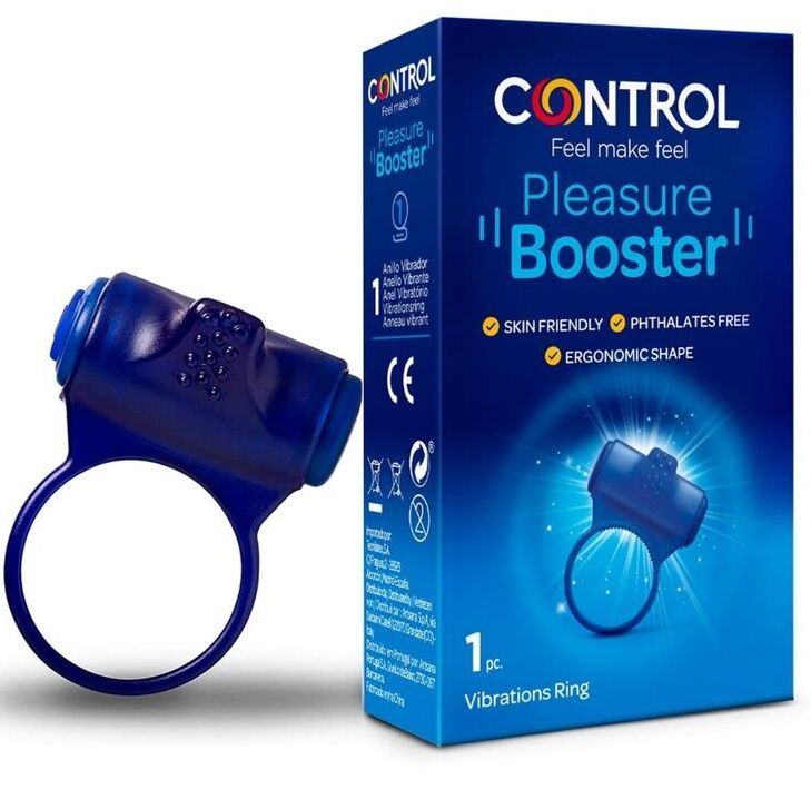CONTROL - ANILLO VIBRADOR PLEASURE BOOSTER CONTROL TOYS