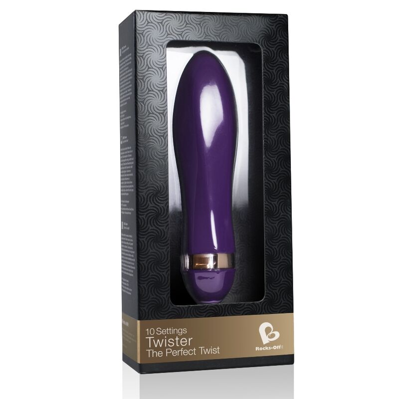 ROCKS-OFF - TWISTER VIBRADOR 10 MODOS ROCKS-OFF