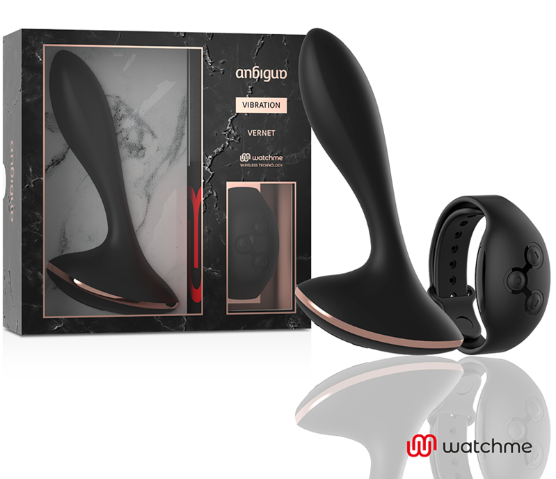 ANBIGUO - WATCHME CONTROL REMOTO VIBRADOR PLUG ANAL VERNET ANBIGUO