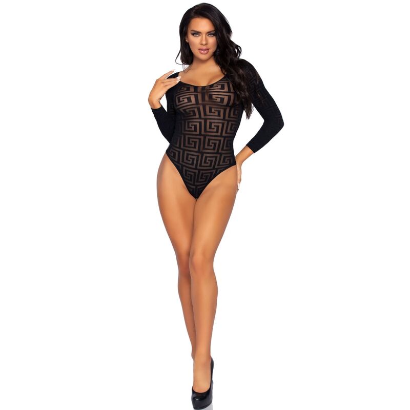 LEG AVENUE - TEDDY DISEÑO MOSAICO TALLA ÚNICA LEG AVENUE TEDDIES