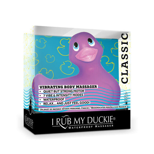 BIG TEASE TOYS - I RUB MY DUCKIE CLASSIC PATO VIBRADOR LILA BIG TEAZE TOYS