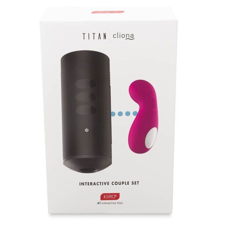 KIIROO - TITAN Y CLIONA SET PAREJAS LILA KIIROO