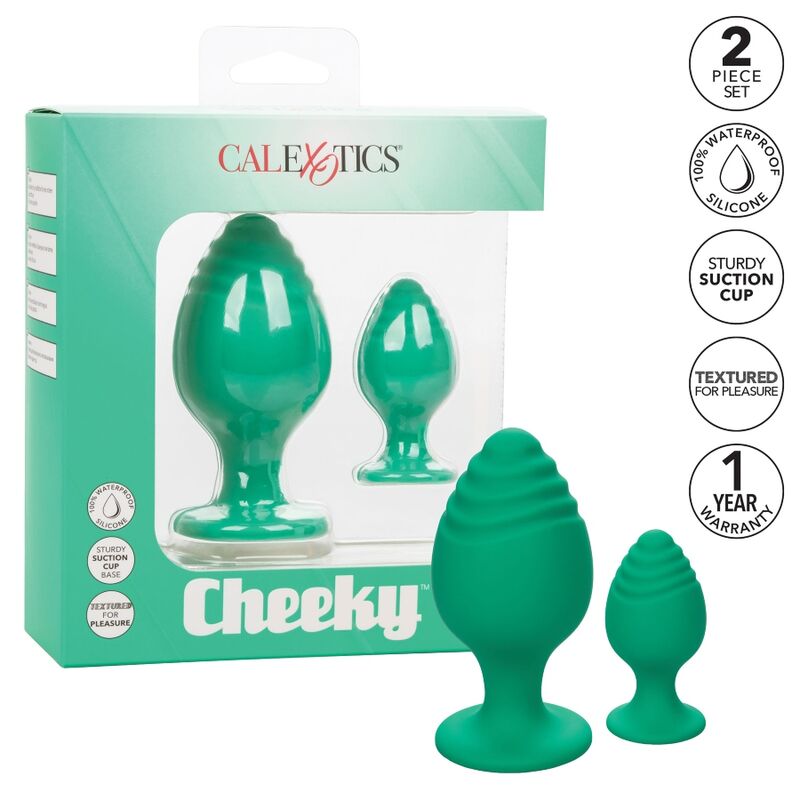 CALEXOTICS - CHEEKY PLUGS ANALES VERDE CALEXOTICS