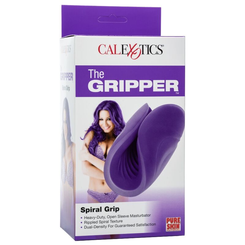 CALEXOTICS - SPIRAL GRIP MASTURBADOR TEXTURADO CALEXOTICS