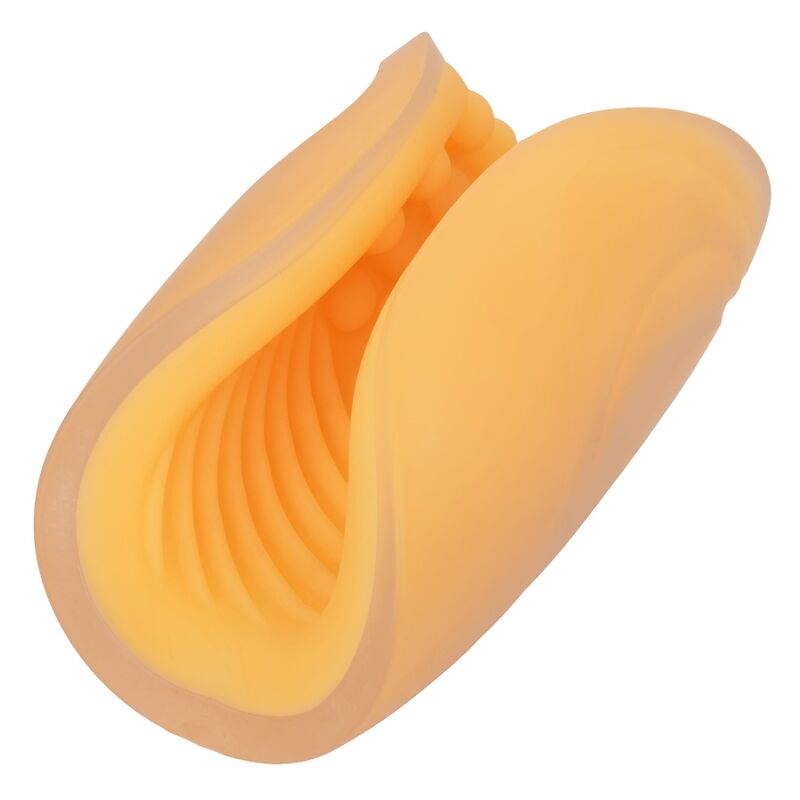 CALEXOTICS - BEADED GRIP MASTURBADOR TEXTURADO NARANJA CALEXOTICS