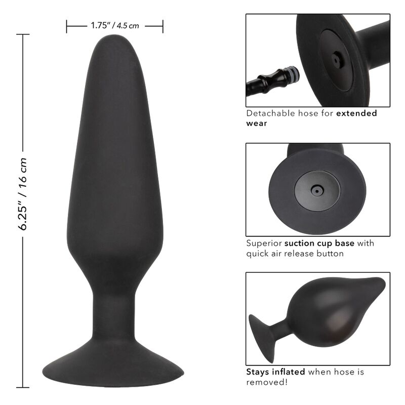 CALEXOTICS - XL SILICONE INFLATABLE PLUG CALEXOTICS