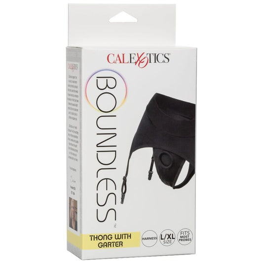 CALEXOTICS - BOUNDLESS ARNÉS TANGA CON LIGUERO L/XL CALEXOTICS