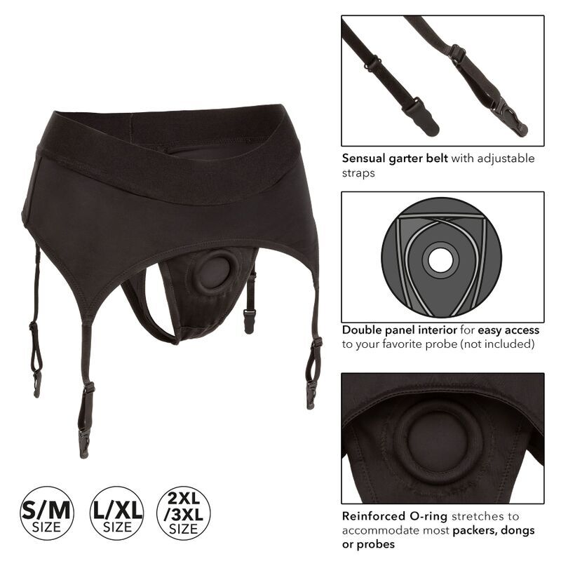 CALEXOTICS - BOUNDLESS ARNÉS TANGA CON LIGUERO L/XL CALEXOTICS