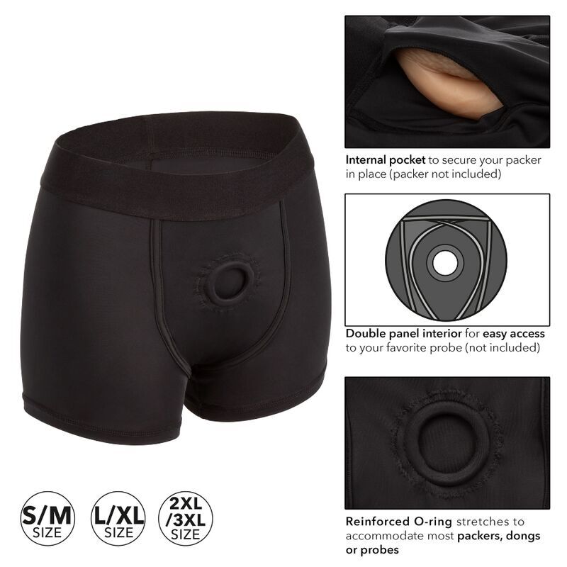 CALEXOTICS - ARNÉS ESTILO BOXER S/M CALEXOTICS