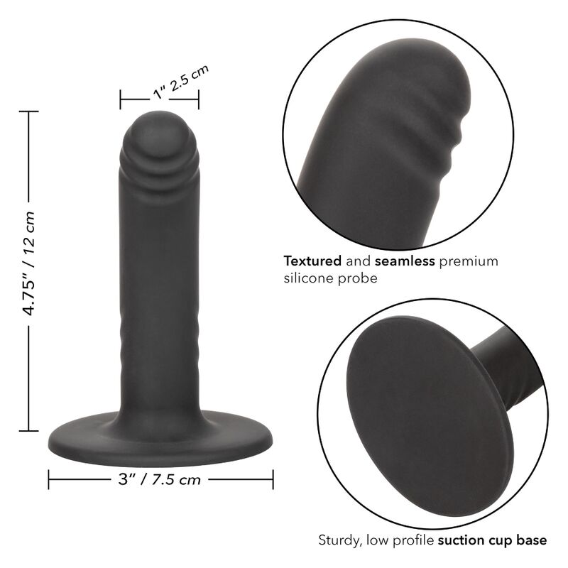 CALEXOTICS - BOUNDLESS DILDO 12 CM COMPATIBLE CON ARNÉS CALEXOTICS