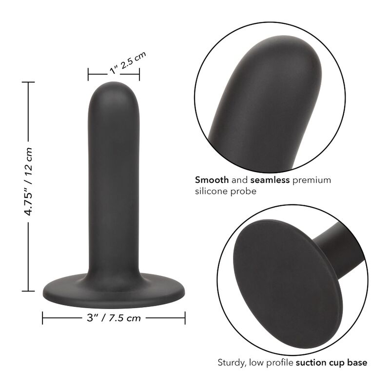 CALEXOTICS - BOUNDLESS DILDO LISO 12 CM COMPATIBLE CON ARNÉS CALEXOTICS