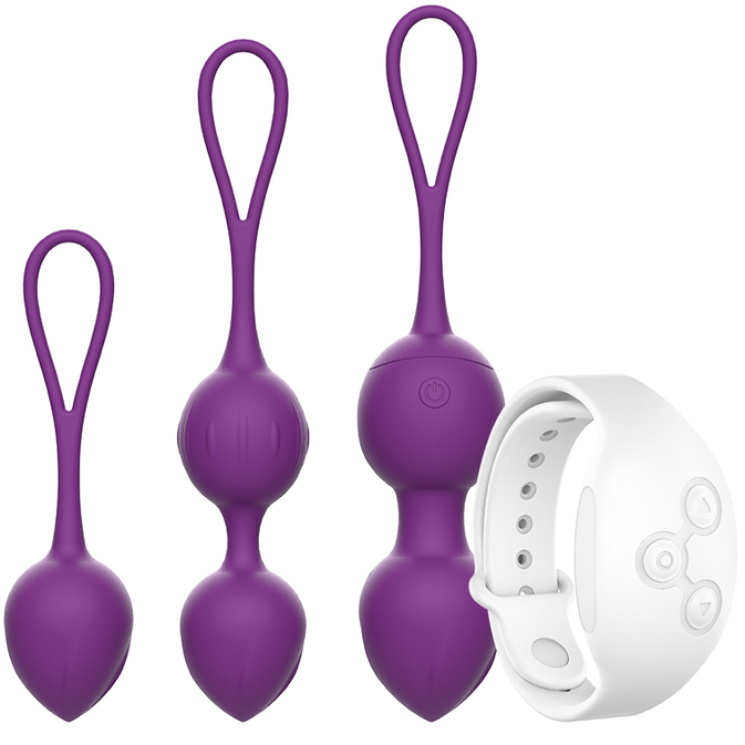 REWOLUTION - REWOBEADS BOLAS VIBRADORAS CONTROL REMOTO CON TECNOLOGIA WATCHME REWOLUTION