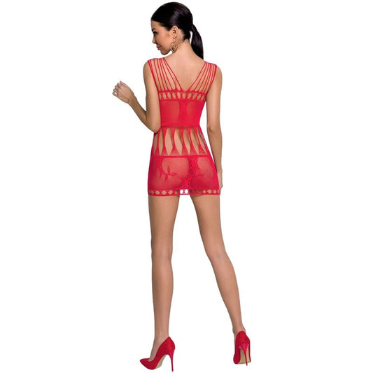 PASSION - WOMAN BS090 BODYSTOCKING ROJO TALLA ÚNICA PASSION WOMAN