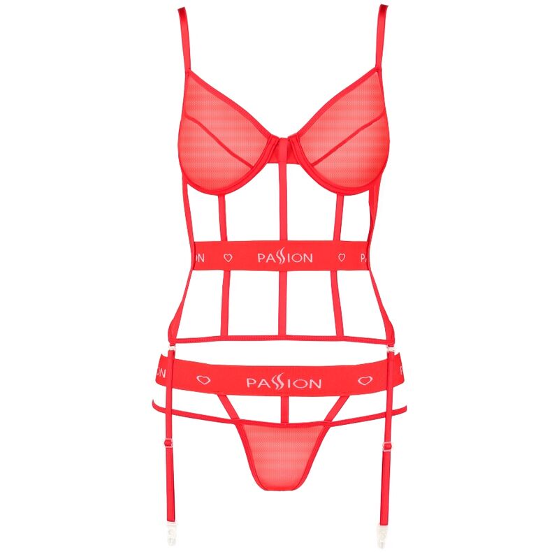 PASSION - KYOUKA CORSET - ROJO L/XL PASSION WOMAN CORSETS