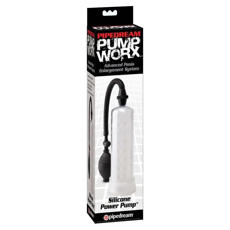 PUMP WORX - BOMBA DE ERECCION DE SILICONA TRANSPARENTE PUMP WORX