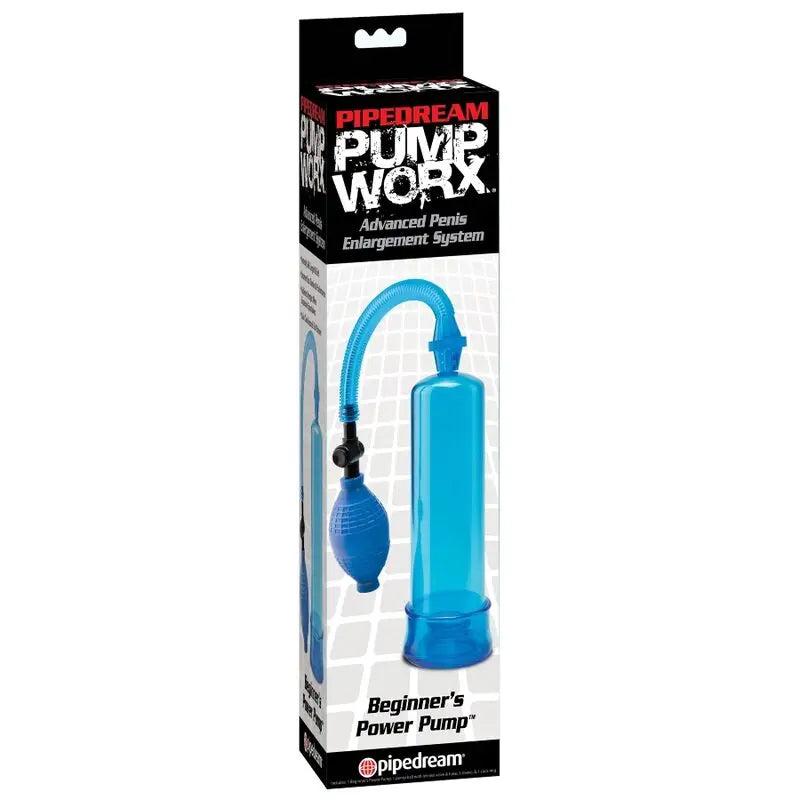 PUMP WORX - BOMBA DE ERECCION PRINCIPIANTES AZUL PUMP WORX