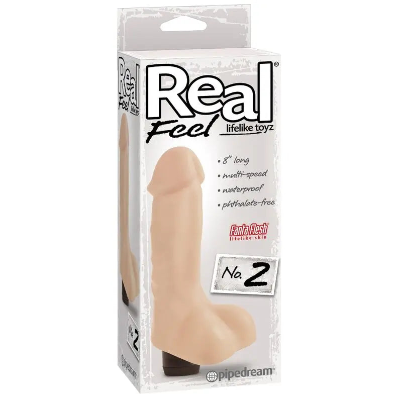 REAL FEEL - LIFELIKE TOYZ VIBRADOR NUM 2 NATURAL REAL FEEL