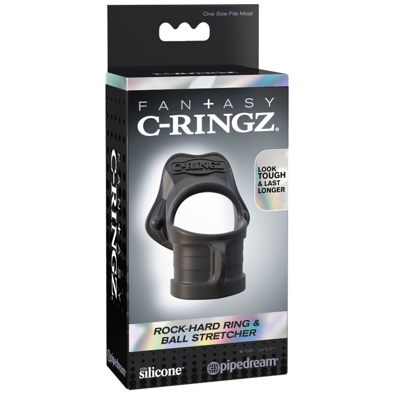 FANTASY C-RINGZ - ROCK HARD ANILLA & ANTI RETRACCIÓN TESTICULOS FANTASY C-RINGZ