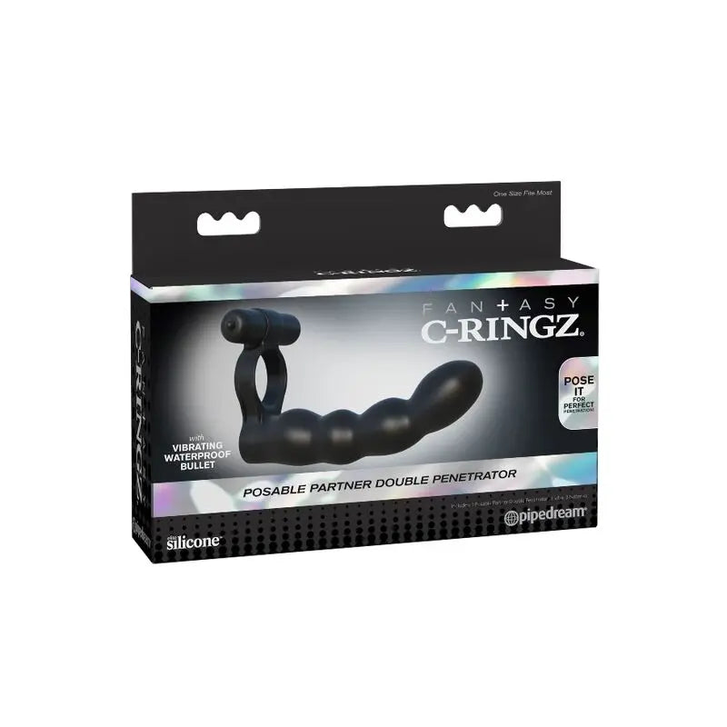 FANTASY C-RINGZ - ANILLO DOBLE PENETRACION POSABLE FANTASY C-RINGZ