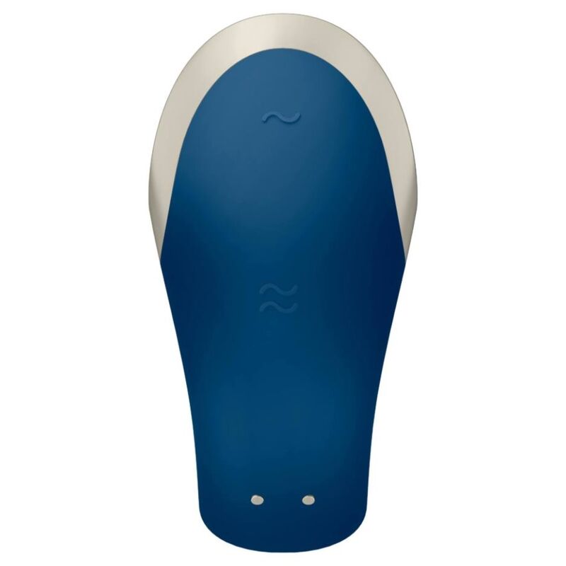 SATISFYER - APP DOUBLE LOVE VIBRADOR PAREJAS LUXURY AZUL SATISFYER PARTNER