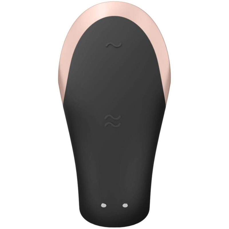 SATISFYER - APP DOUBLE LOVE VIBRADOR PAREJAS LUXURY NEGRO SATISFYER PARTNER