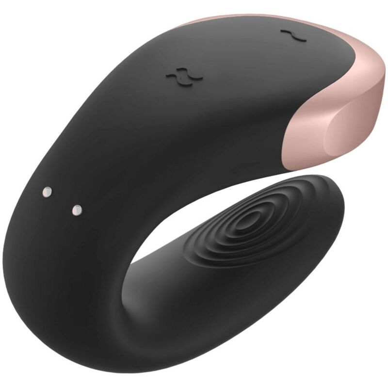 SATISFYER - APP DOUBLE LOVE VIBRADOR PAREJAS LUXURY NEGRO SATISFYER PARTNER