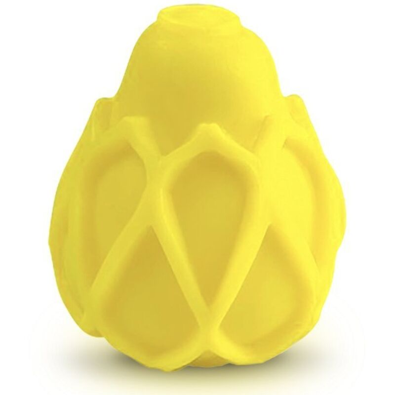 G-VIBE - HUEVO MASTURBADOR TEXTURADO REUTILIZABLE AMARILLO G-VIBE
