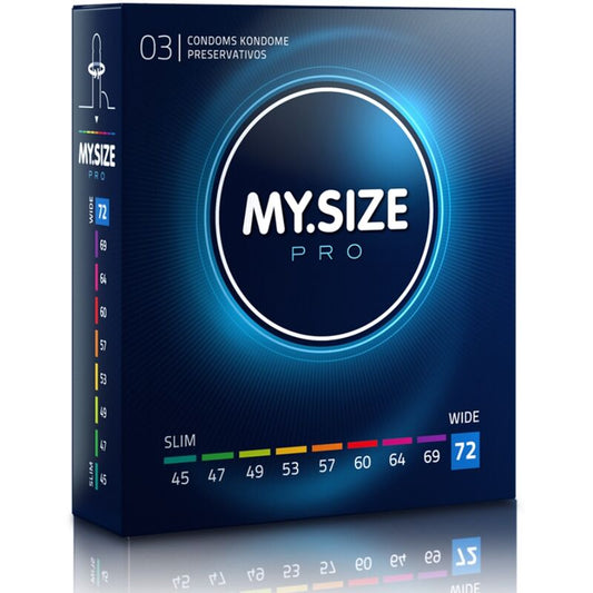 MY SIZE - PRO PRESERVATIVOS 72 MM 3 UNIDADES MY SIZE PRO