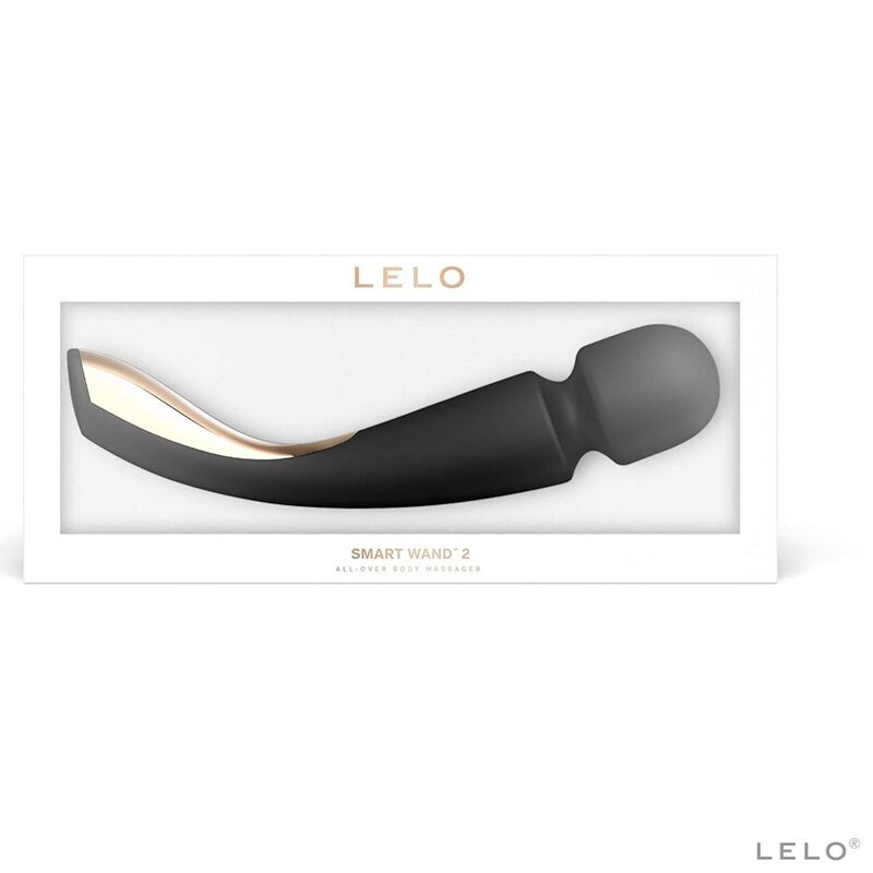 LELO - MASAJEADOR SMART MEDIUM WAND 2 NEGRO LELO