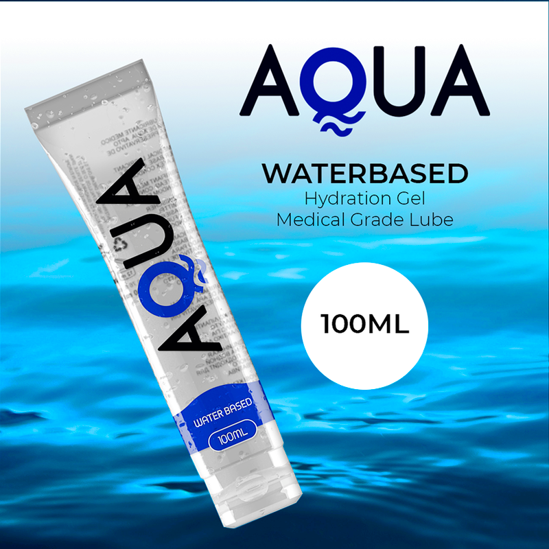 AQUA QUALITY - LUBRICANTE BASE DE AGUA 100 ML AQUA QUALITY