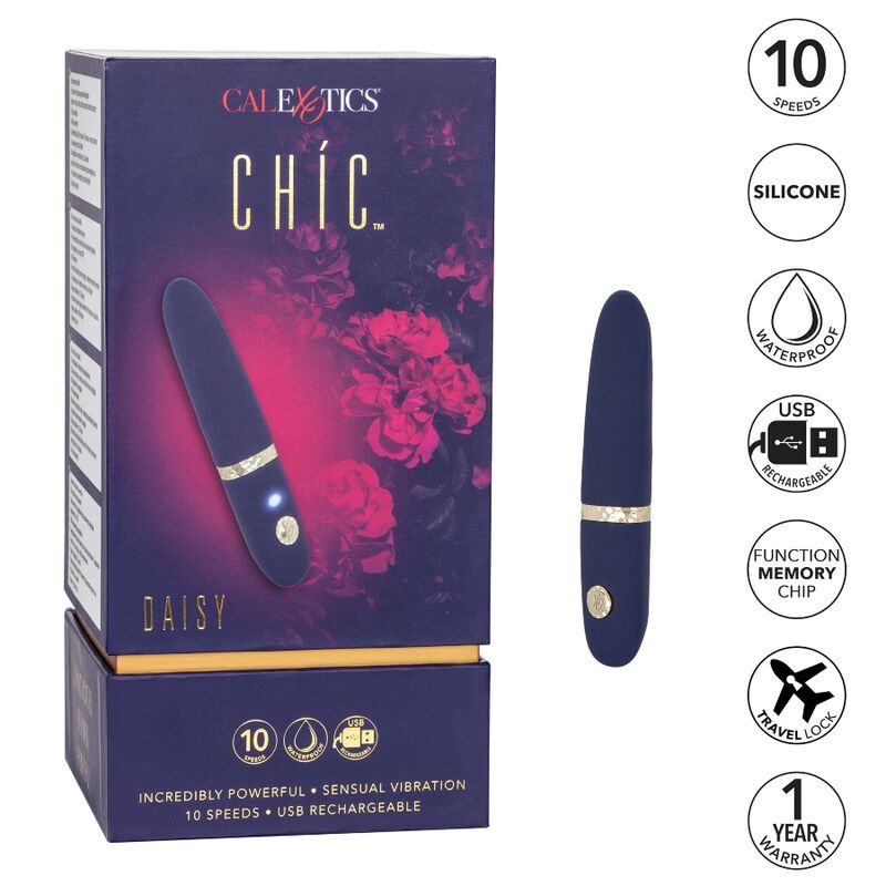 CALEXOTICS - CHIC DAISY MINI MASAJEADOR CALEXOTICS