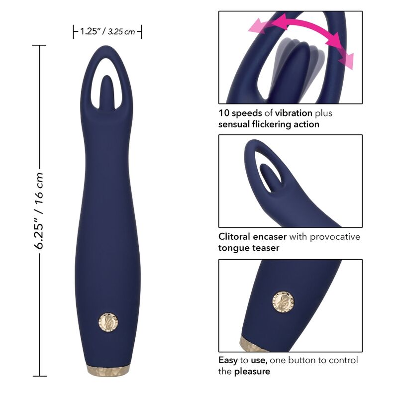 CALEXOTICS - CHIC JASMINE ESTIMULADOR 10 VELOCIDADES CALEXOTICS