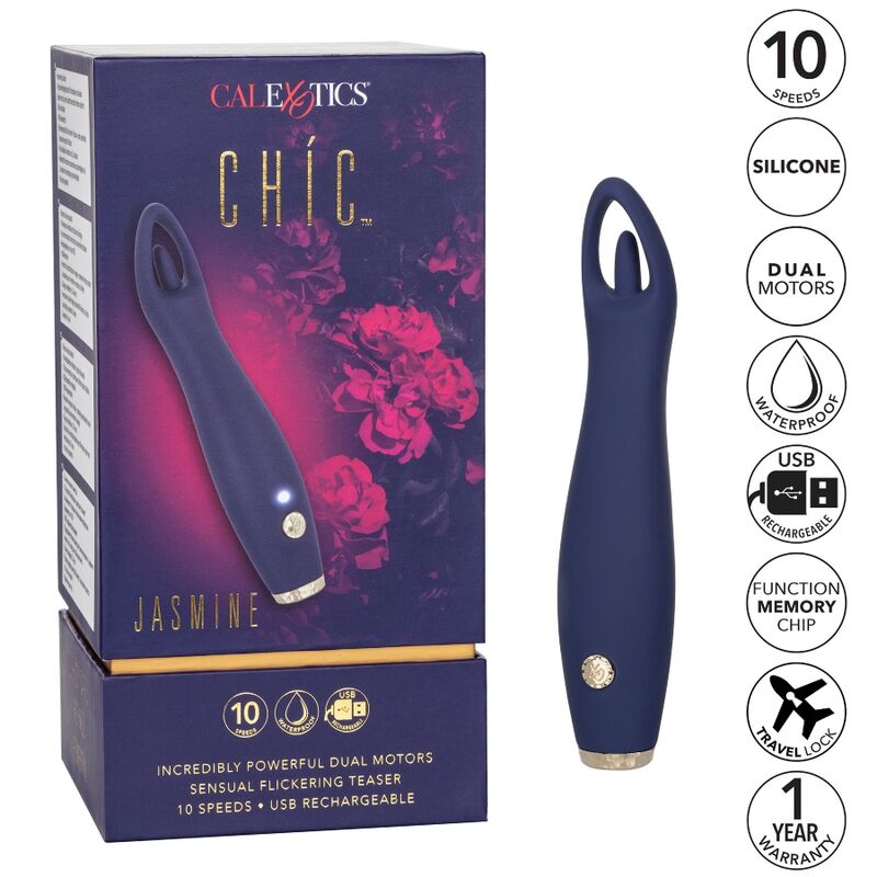 CALEXOTICS - CHIC JASMINE ESTIMULADOR 10 VELOCIDADES CALEXOTICS