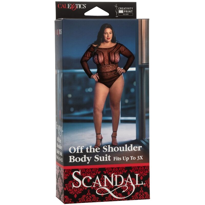 CALEXOTICS - SCANDAL TEDDY PLUS SIZE CALEXOTICS