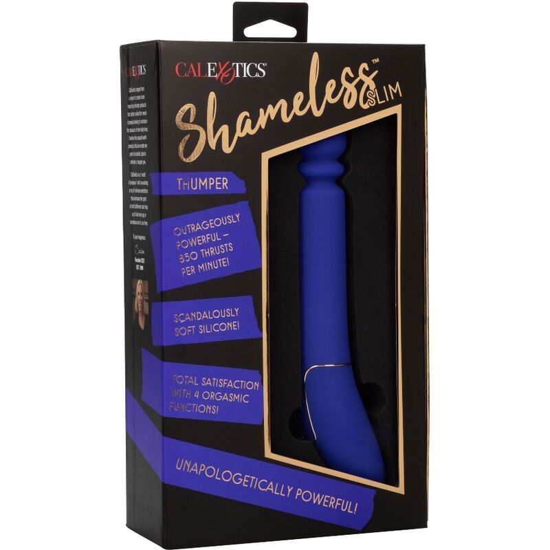 CALEXOTICS - SHAMELESS SLIM THUMPER MASAJEADOR AZUL CALEXOTICS