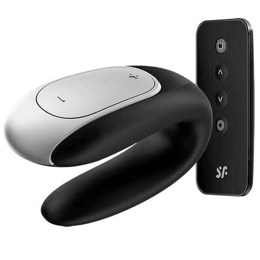 SATISFYER - DOUBLE FUN PARTNER VIBRADOR NEGRO SATISFYER CONNECT