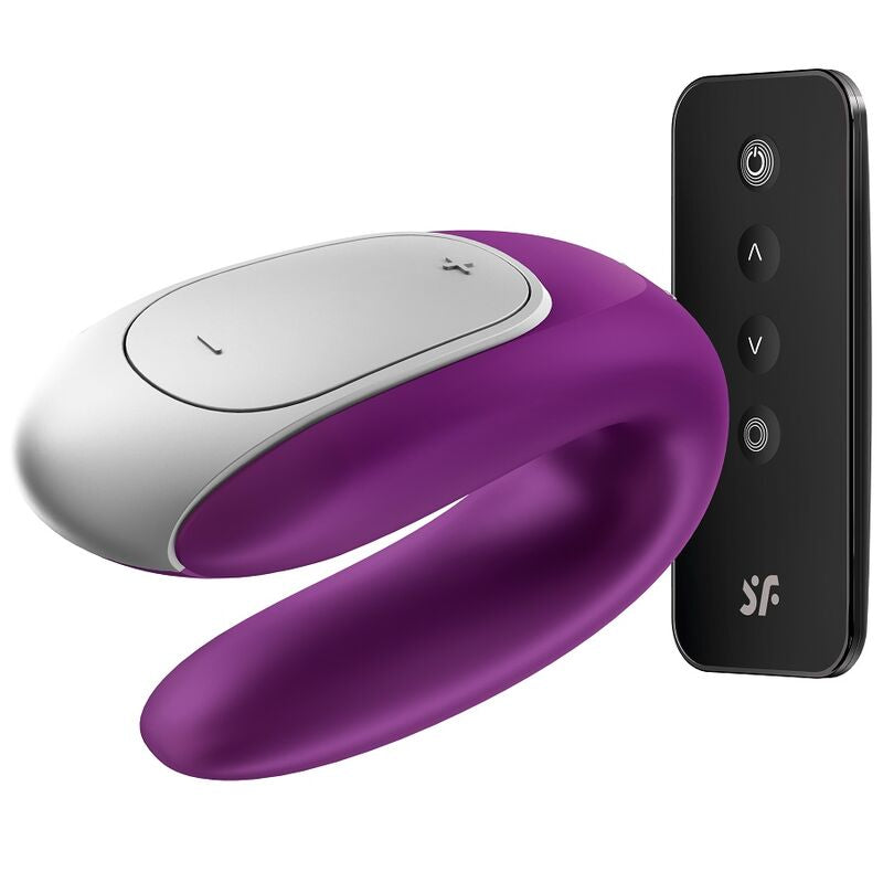 SATISFYER - DOUBLE FUN PARTNER VIBRADOR LILA SATISFYER CONNECT