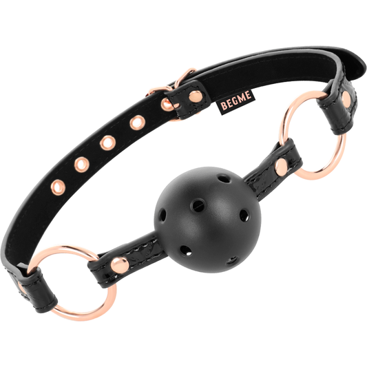 BEGME - BLACK EDITION MORDAZA CUERO VEGANO BEGME BLACK EDITION