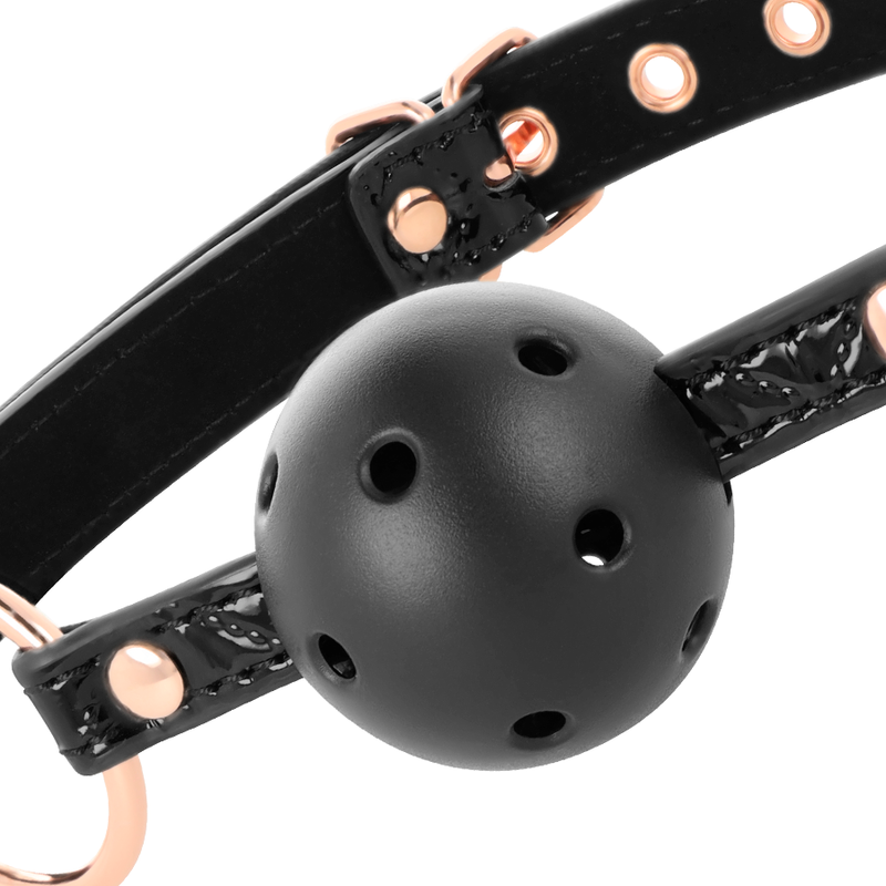 BEGME - BLACK EDITION MORDAZA CUERO VEGANO BEGME BLACK EDITION