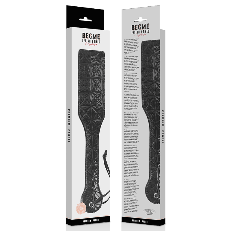 BEGME - BLACK EDITION PALA CUERO VEGANO BEGME BLACK EDITION